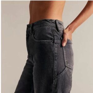 We The Free carpenter wide leg jeans
